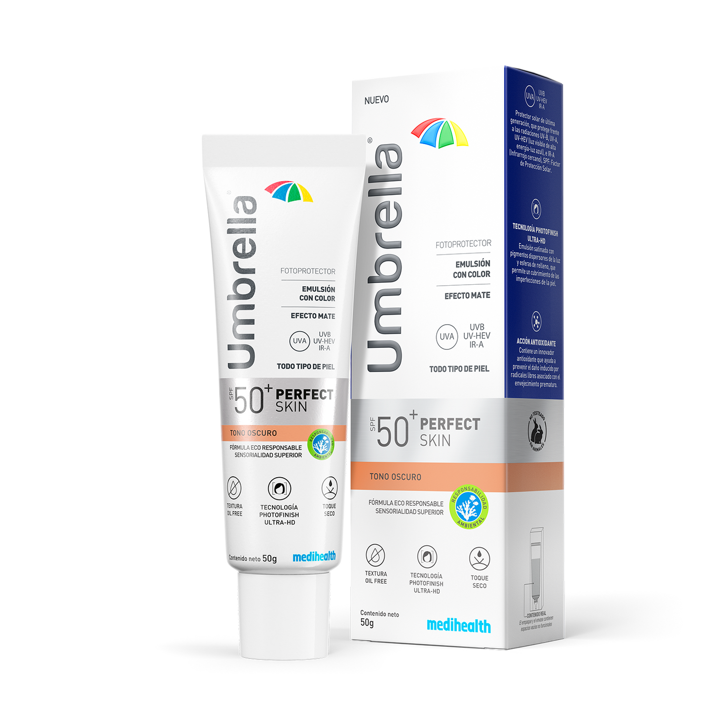 UMBRELLA PERFECT SKIN X 50G TONO OSCURO