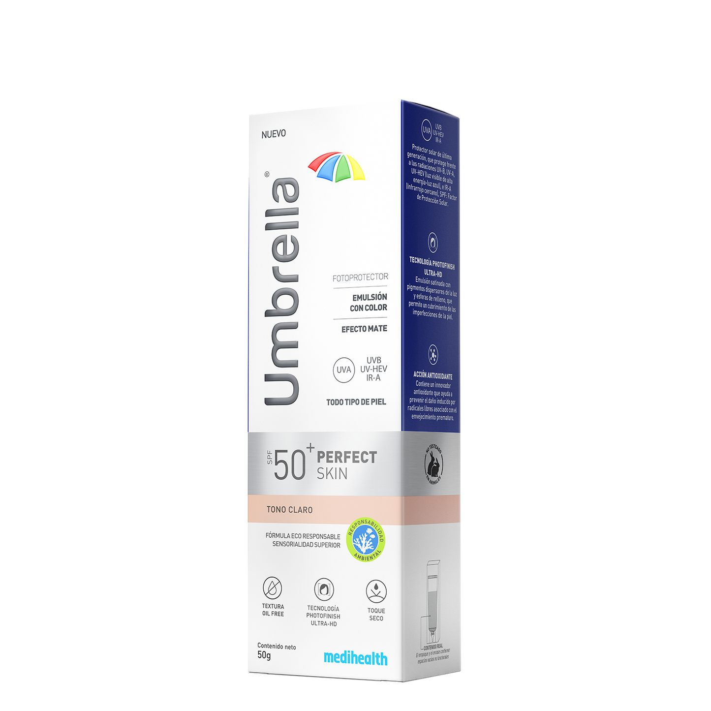 UMBRELLA PERFECT SKIN X 50G TONO CLARO
