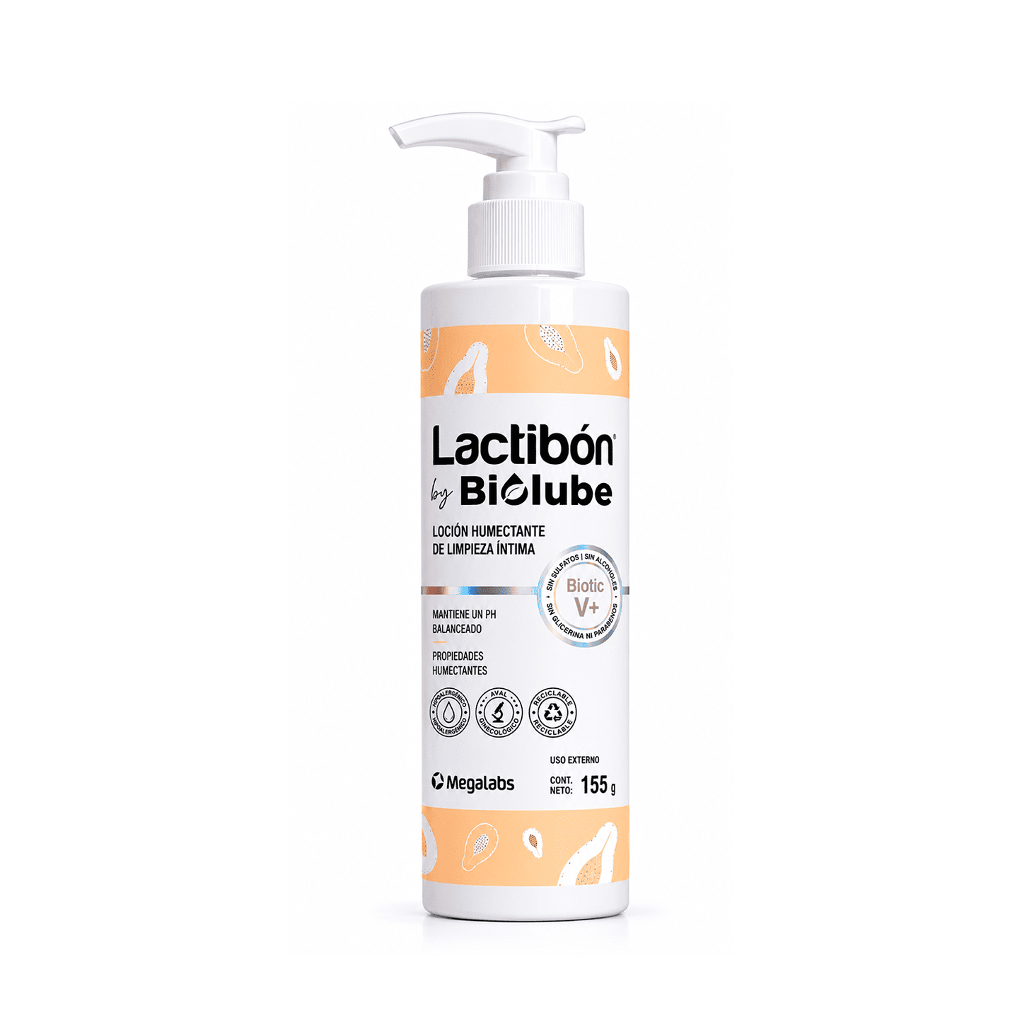 LACTIBON BY BIOLUBE LOCIÓN HUMECTANTE DE LIMPIEZA ÍNTIMA X 155G