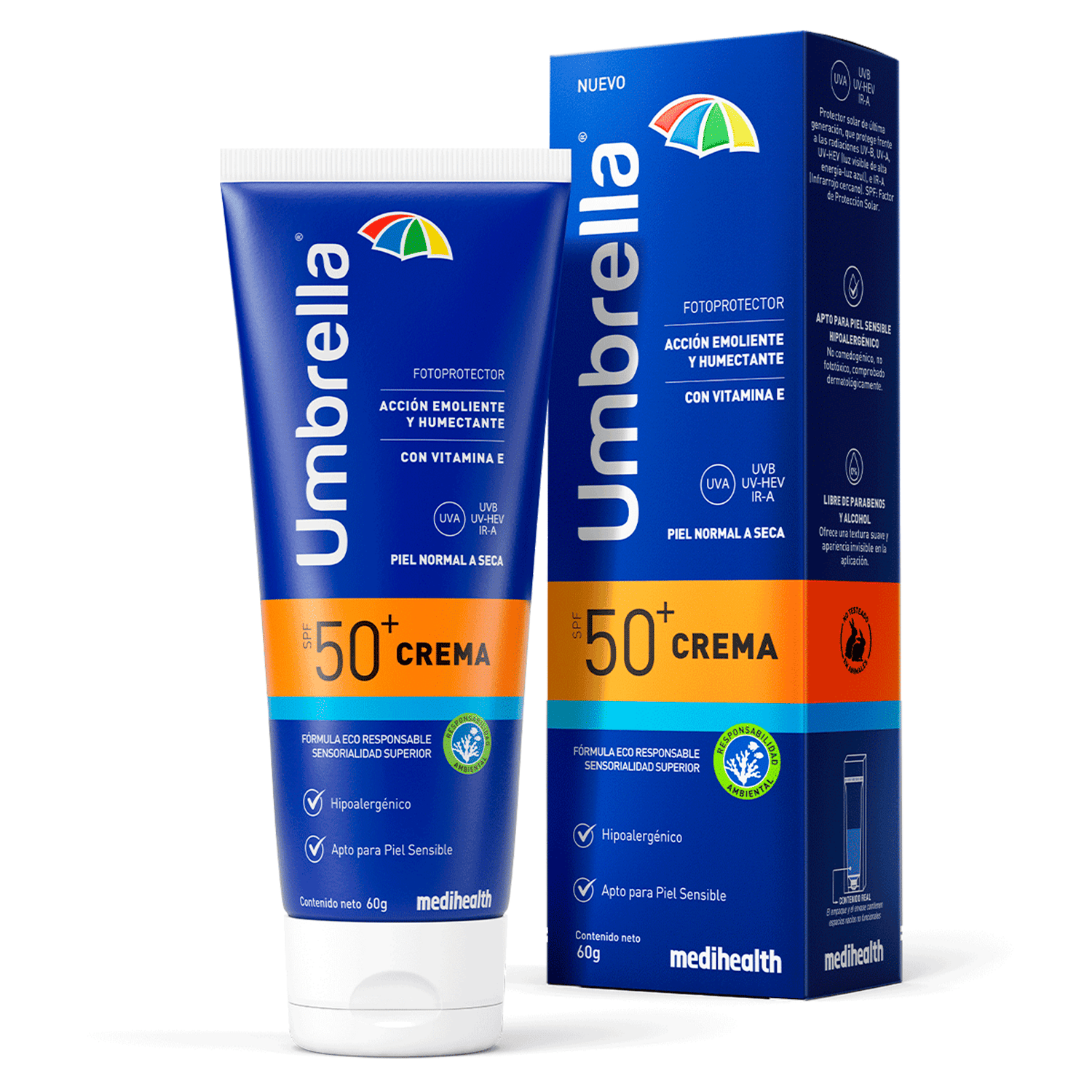 UMBRELLA CREMA 50+ X 60G
