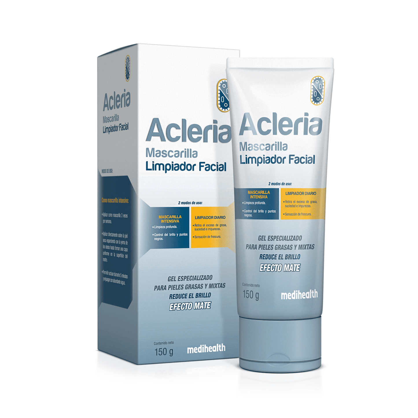 ACLERIA MASCARILLA LIMPIADOR FACIAL X 150G