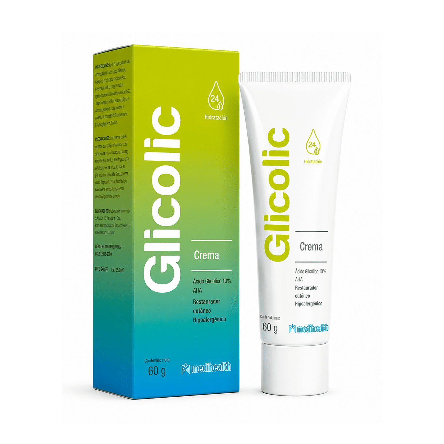 GLICOLIC CREMA X 60G