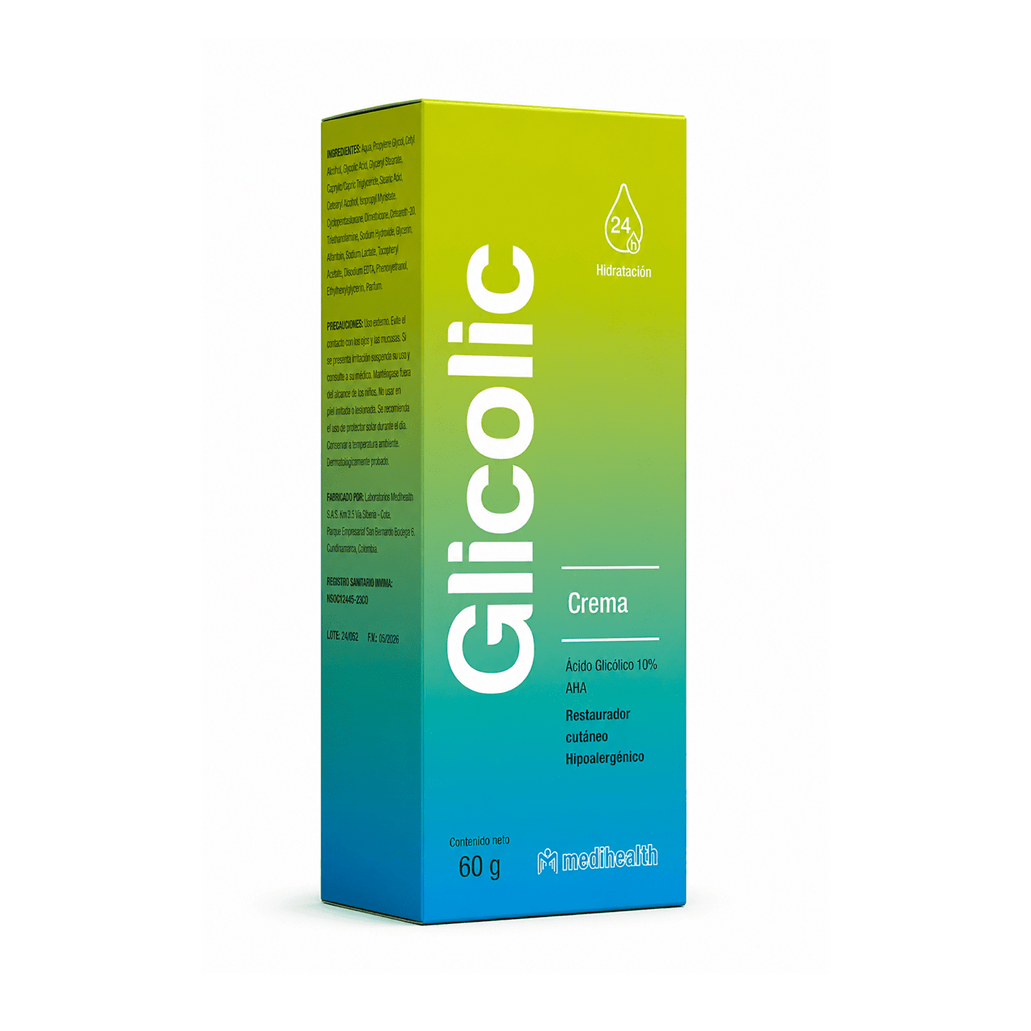 GLICOLIC CREMA X 60G