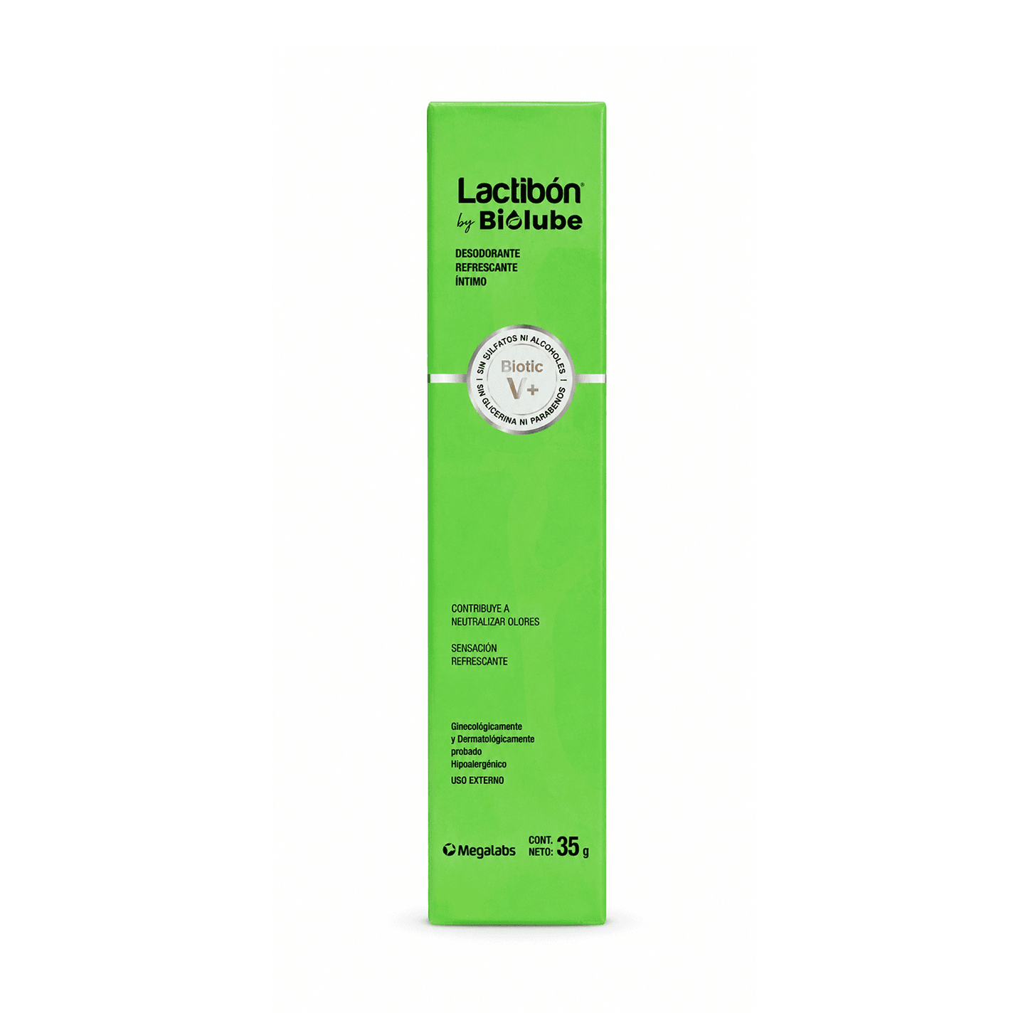 LACTIBON BY BIOLUBE DESODORANTE REFRESCANTE ÍNTIMO