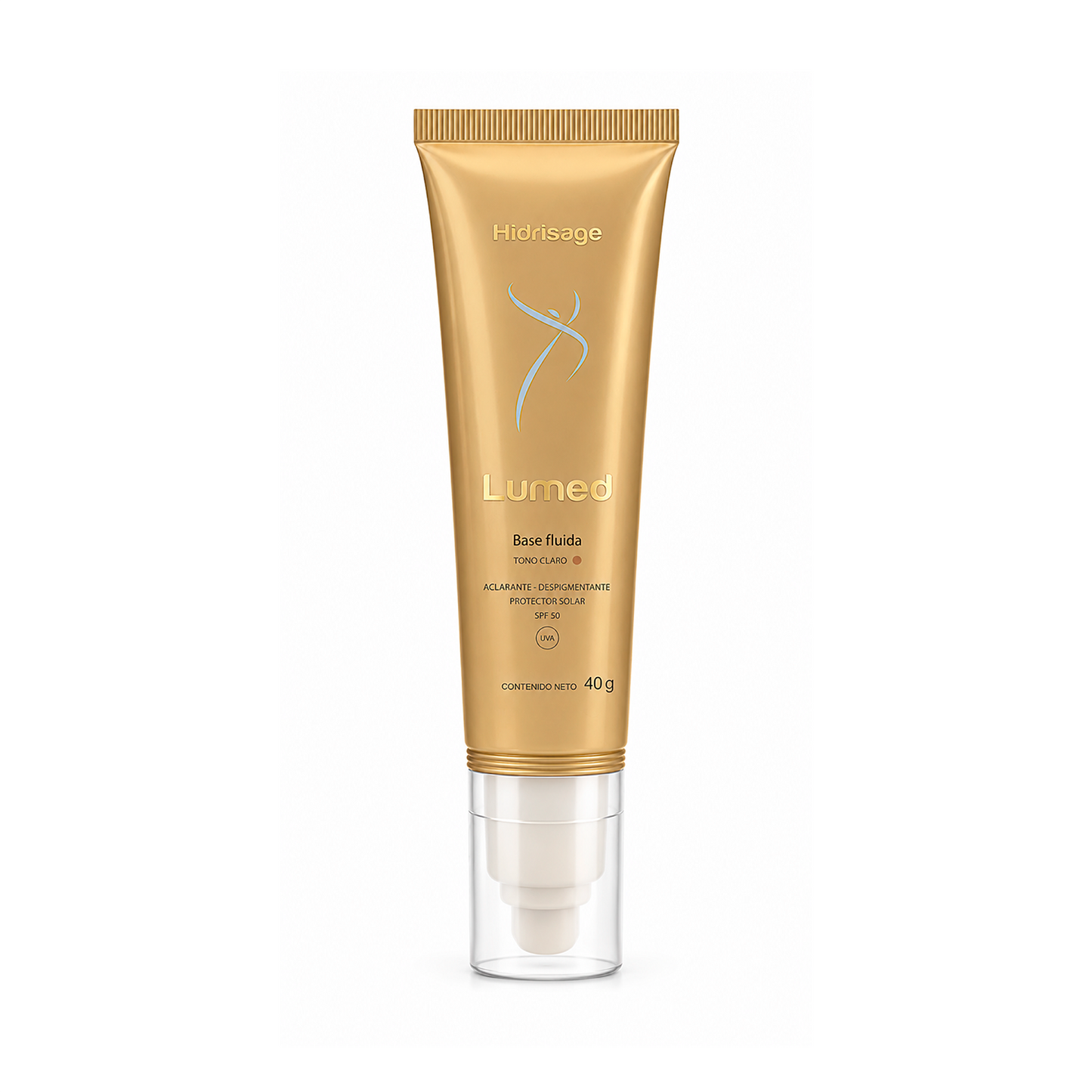 LUMED BASE FLUIDA T. CLARO X 40G