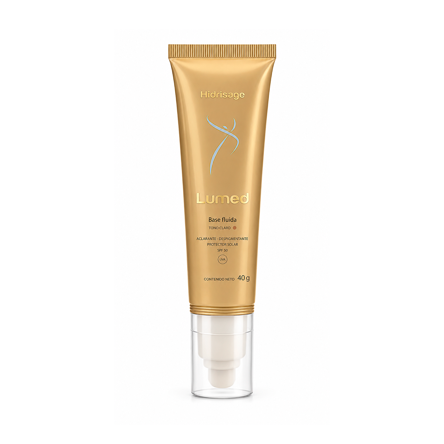 LUMED BASE FLUIDA T. CLARO X 40G