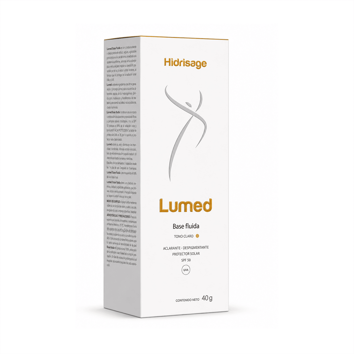 LUMED BASE FLUIDA T. CLARO X 40G