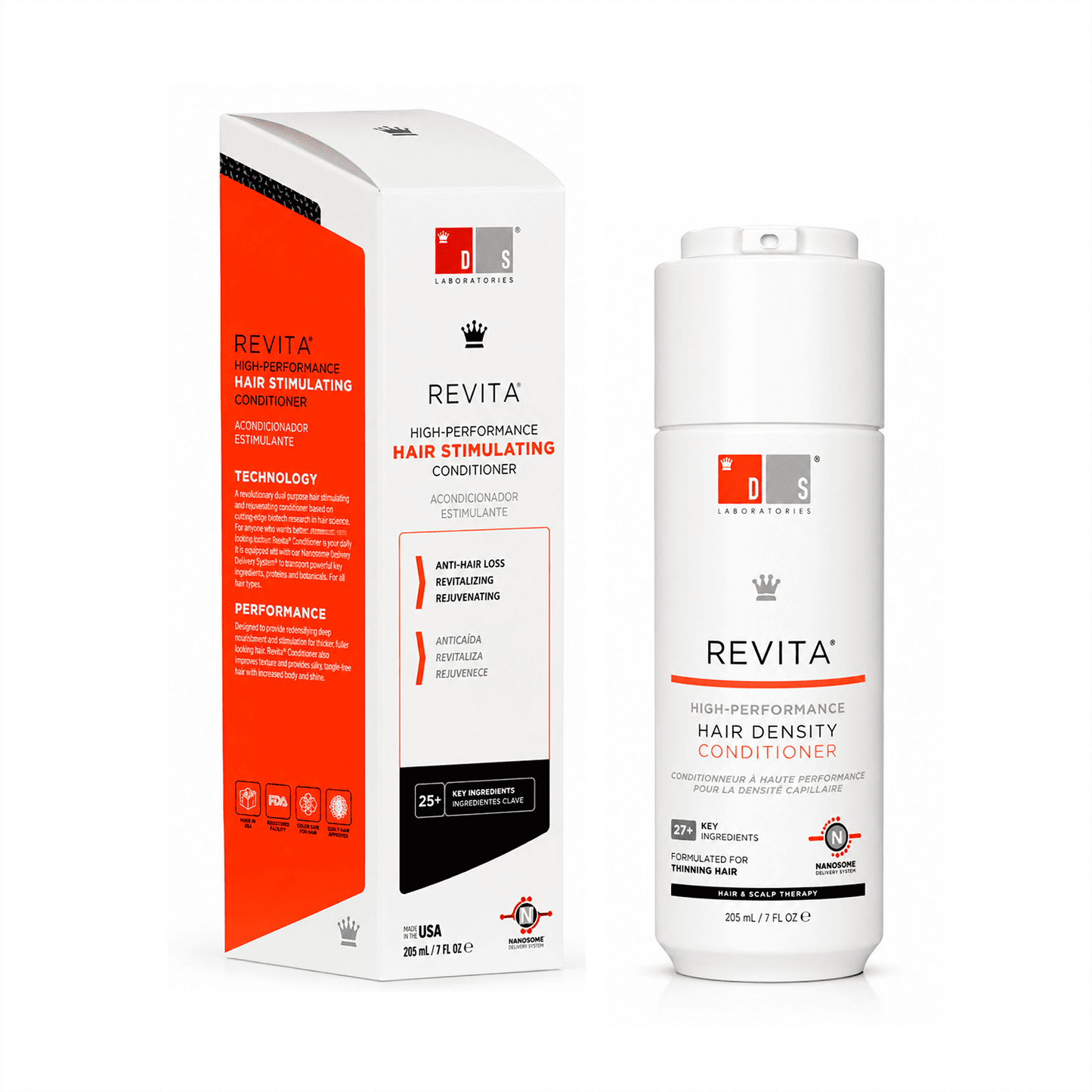 REVITA HIGH-PERFORMANCE HAIR DENSITY CONDITIONER 205ML
